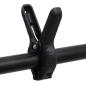 Preview: Hintergrundst?nder T-Form Schwarz 91x60x(70-200) cm