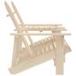 Preview: Adirondack-Gartenstühle mit Tisch Massivholz Tanne