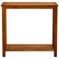 Preview: Garten-Konsolentisch 80x35x75 cm Massivholz Akazie