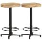 Preview: ARDEBO.de - Barhocker 2 Stk. 66 cm Mango Massivholz