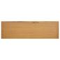 Preview: Schuhregal 114x37x45 cm Massivholz Eiche
