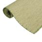 Preview: Outdoor-Teppich Flachgewebe 80x250 cm Grün