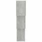 Preview: W?rfel-Wandregale Betongrau 68x15x68 cm Holzwerkstoff