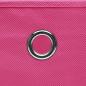 Preview: Aufbewahrungsboxen mit Deckeln 4 Stk. Rosa 32x32x32 cm Stoff