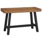 Preview: ARDEBO.de - Bank 110 cm Massivholz Teak