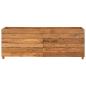 Preview: Hochbeet 150x40x55 cm Teak Altholz und Stahl