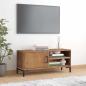 Preview: ARDEBO.de - TV-Schrank Braun 90x30x40 cm Massivholz Kiefer