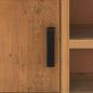 Preview: TV-Schrank Braun 90x30x40 cm Massivholz Kiefer