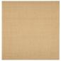 Preview: Teppich Natur Sisal 100x100 cm