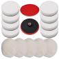 Preview: ARDEBO.de - 14-tlg. Polierschwamm-Set 180 mm