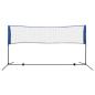 Preview: Badmintonnetz-Set mit Federbällen 300 x 155 cm