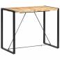 Preview: ARDEBO.de - Bartisch 140 x 70 x 110 cm Massivholz Mango