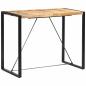 Preview: Bartisch 140 x 70 x 110 cm Massivholz Mango