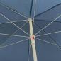 Preview: Strandschirm Blau 240 cm