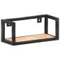 Preview: Wandregale 2 Stk. 40 cm Raues Mangoholz