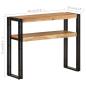Preview: Konsolentisch 90x30x75 cm Massivholz Akazie