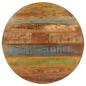 Preview: Esstisch Rund 100x100x75 cm Altholz Massiv