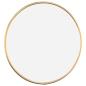 Preview: Wandspiegel Golden Ø 30 cm Rund