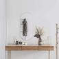 Preview: ARDEBO.de - Wandspiegel Silbern 90x40 cm Oval