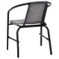 Preview: Gartenstühle 4 Stk. Rattan-Optik Kunststoff und Stahl 110 kg