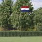 Preview: ARDEBO.de - Niederländische Flagge mit Mast 5,5 m Aluminium
