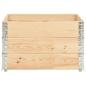 Preview: Hochbeete 3 Stk. 100x100 cm Kiefer Massivholz