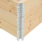 Preview: Hochbeete 3 Stk. 100x100 cm Kiefer Massivholz