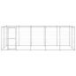 Preview: Outdoor-Hundezwinger Verzinkter Stahl 12,1 m²
