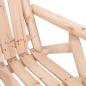 Preview: Garten-Schaukelbank 2-Sitzer 123x96x102 cm Massivholz Fichte