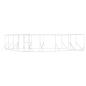 Preview: Outdoor-Hundezwinger Silbern 8x8x2 m Verzinkter Stahl