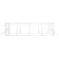 Preview: Outdoor-Hundezwinger Silbern 8x8x2 m Verzinkter Stahl