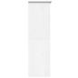 Preview: Kleiderschrank BODO Weiß 99x53,5x173 cm Massivholz Kiefer
