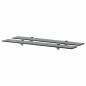 Preview: ARDEBO.de - Schweberegale 2 Stk. Glas 80x20 cm 8 mm