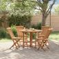 Preview: ARDEBO.de - 5-tlg. Garten-Essgruppe Klappbar Massivholz Teak