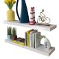 Preview: Wandregale 4 Stk. Wei? 80 cm
