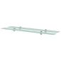 Preview: ARDEBO.de - Schweberegale 2 Stk. Glas 100x20 cm 8 mm