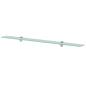 Preview: Schweberegale 2 Stk. Glas 100x20 cm 8 mm