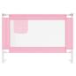 Preview: Kleinkind-Bettschutzgitter Rosa 100x25 cm Stoff