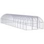 Preview: ARDEBO.de - Outdoor-Hühnerstall 3x12x2 m Verzinkter Stahl