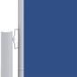 Preview: Seitenmarkise Ausziehbar Blau 200x1200 cm