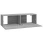 Preview: 8-tlg. TV-Schrank-Set Grau Sonoma Holzwerkstoff