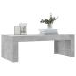 Preview: Couchtisch Betongrau 102x50x36 cm Holzwerkstoff