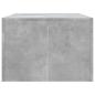 Preview: Couchtisch Betongrau 102x50x36 cm Holzwerkstoff