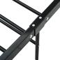 Preview: Bettgestell Schwarz Metall 160×200 cm