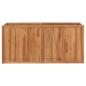 Preview: Garten-Hochbeet 150 x 50 x 70 cm Massivholz Teak