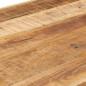 Preview: Esstisch 200x100x75 cm Raues Mango-Massivholz
