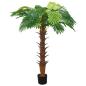 Preview: Künstliche Palme Cycas mit Topf 160 cm Grün