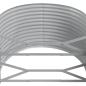 Preview: Hochbeet Grau 554x100x68 cm Pulverbeschichteter Stahl