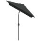 Preview: Sonnenschirm mit Metall-Mast 300x200 cm Anthrazit