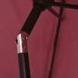 Preview: Sonnenschirm mit Metall-Mast 300x200 cm Bordeauxrot